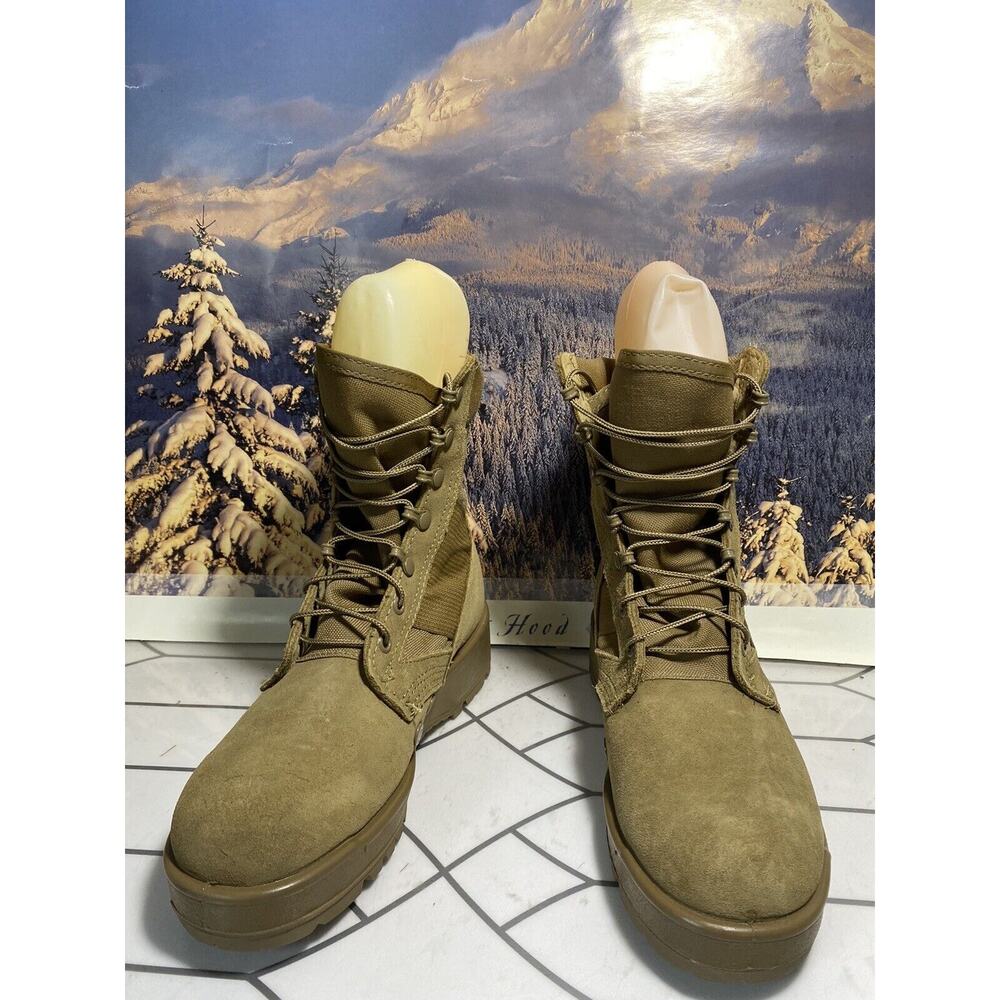 SPM1C1-13-D-1017 Coyote Tan Hot Weather Army Combat Boots size 4.5 W